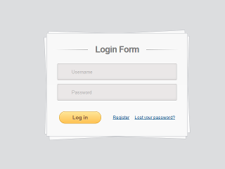 Login Form CSS3 HTML5